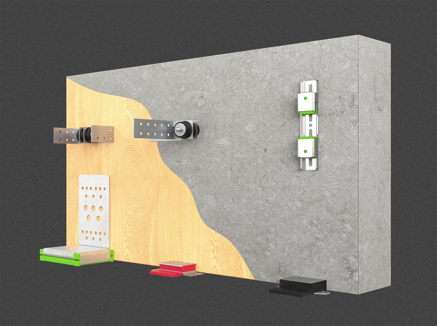 Wall mounts