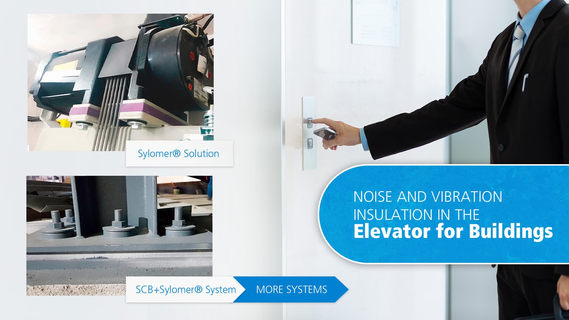 Vibration Insulation in elevators