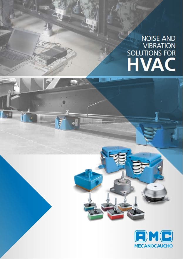 Neuer Katalog mit Schwingungsdämpfer für Kühl- und Klimageräte (HVAC).