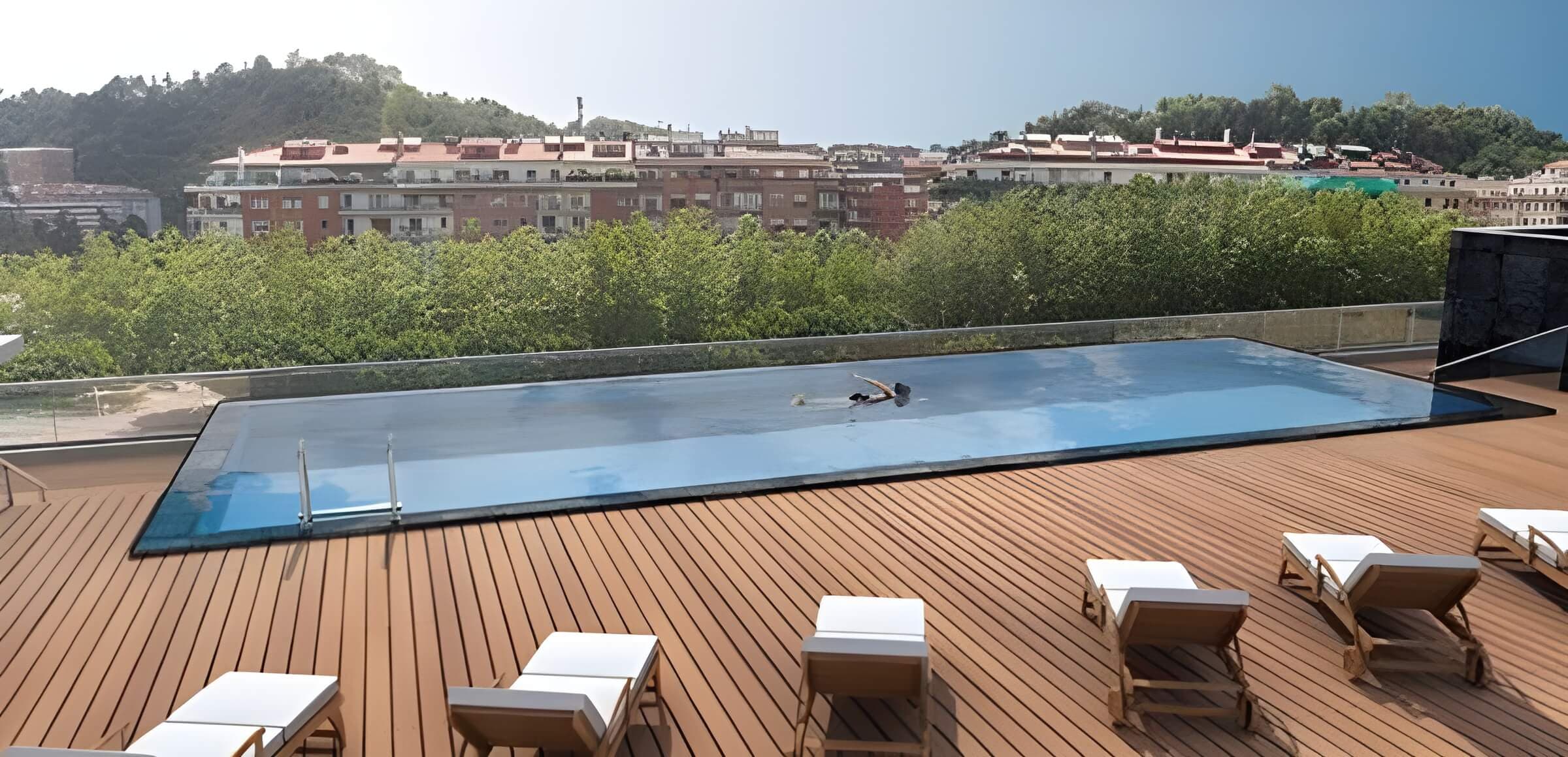 rooftop swimming pools
