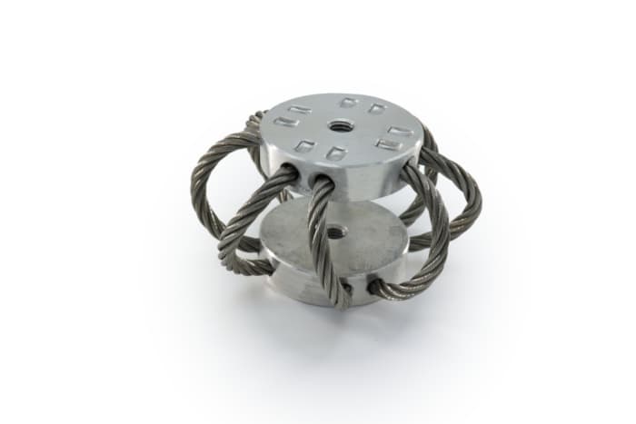NEW A48X50 WIRE ROPE MOUNT FOR SHOCK AND VIBRATION ISOLATION