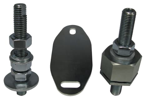 Height adjusting systems, vibration isolator