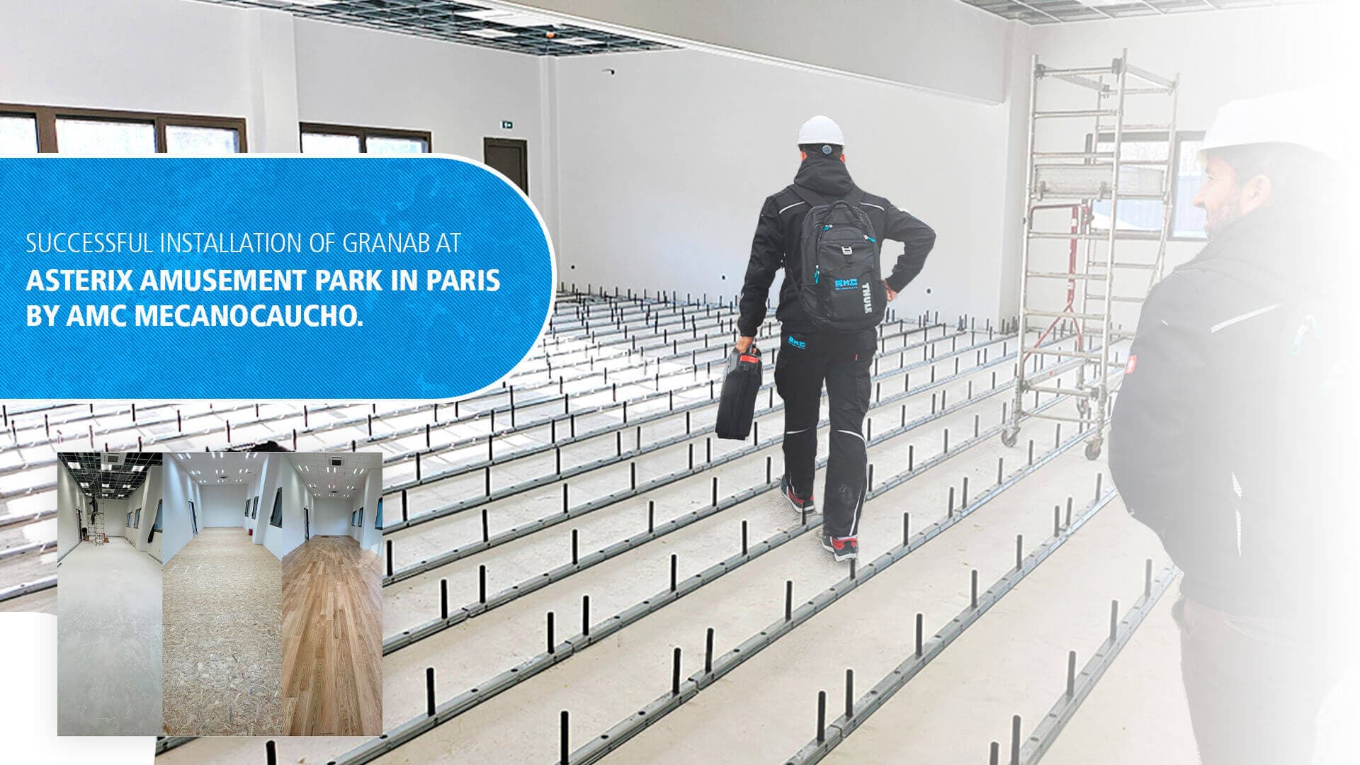 Granab installation Paris Asterix Park