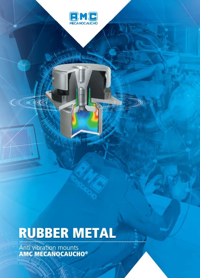 Rubber Metal anti vibration mounts