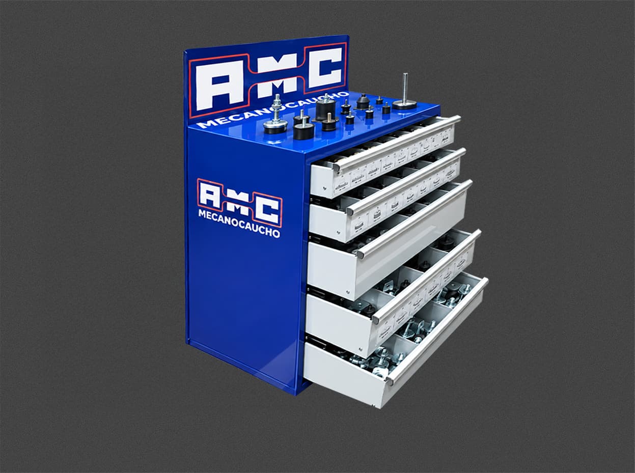 Small display for antivibration mounts (Ref: 755012)