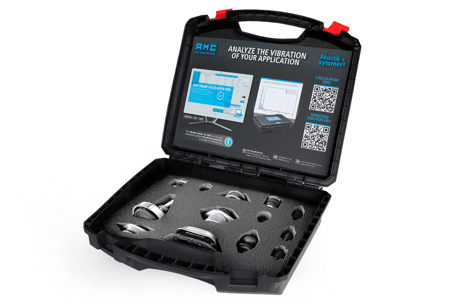 Rubber Sample Box