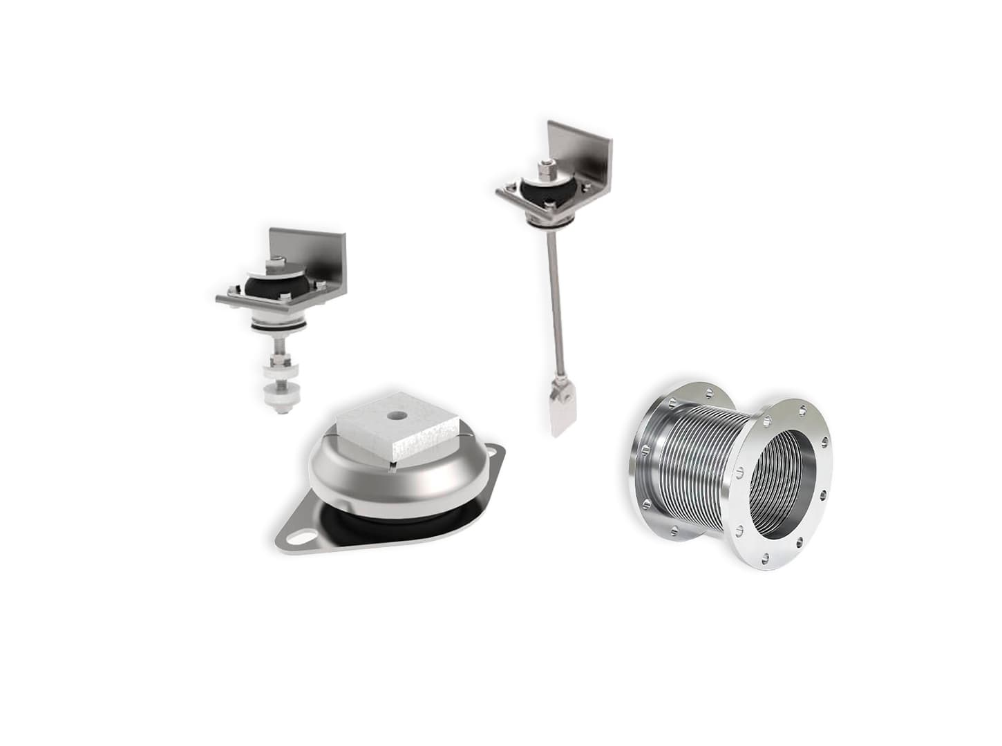Marine exhaust mount
