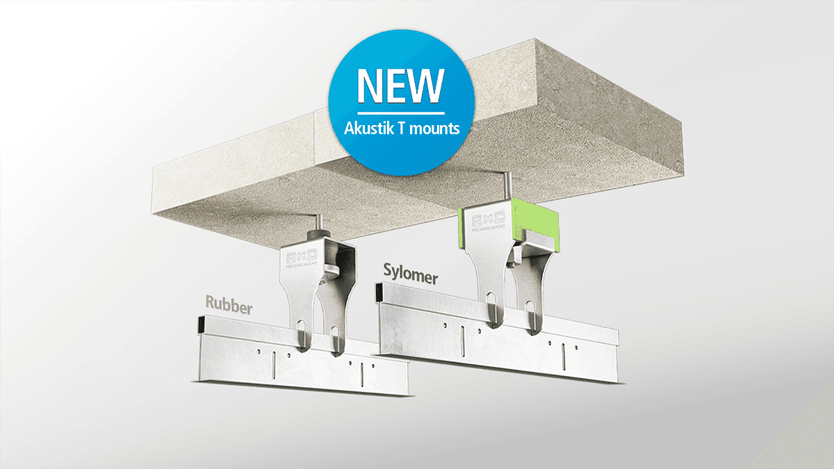 New Akustik T ceiling mounts