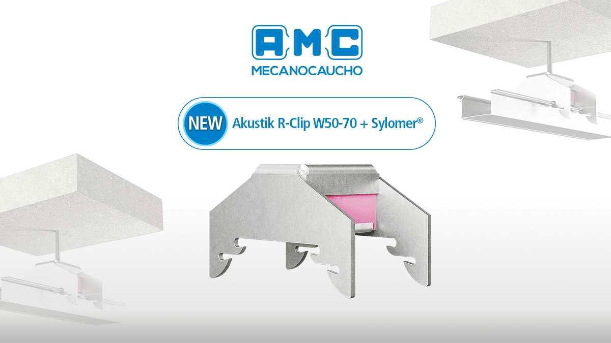Akustik Slip Clip + Sylomer