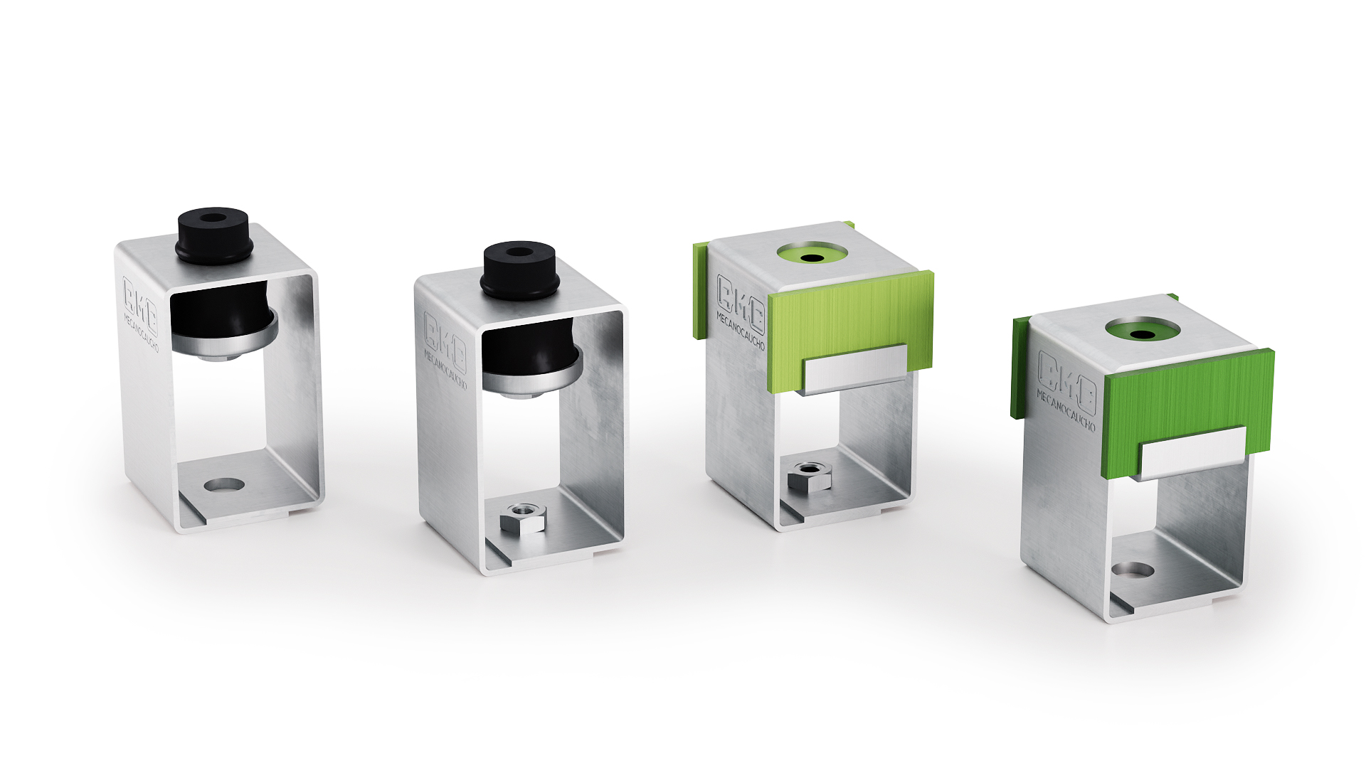 The new models of anti vibration mounts of AMC Mecanocaucho.