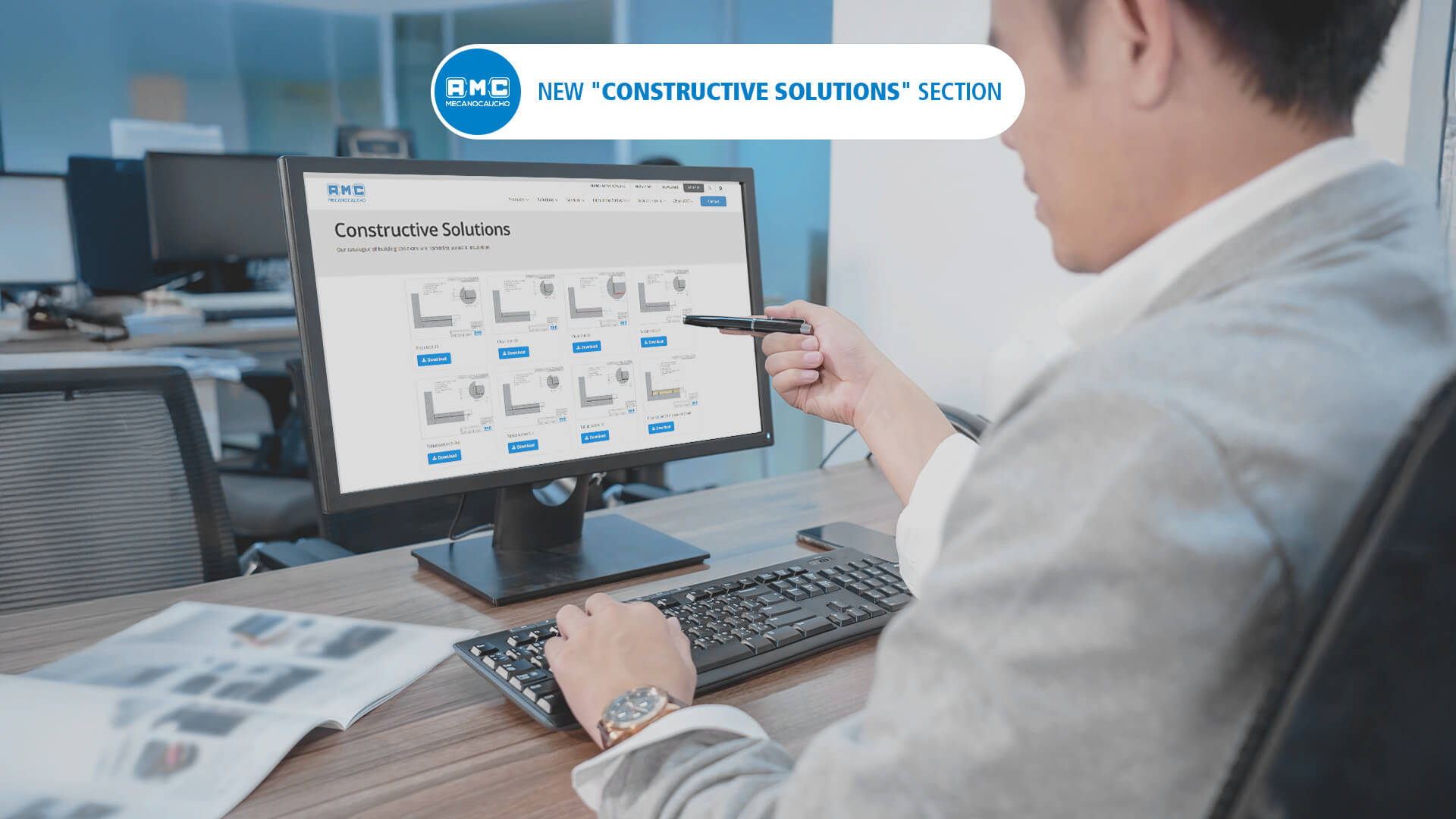AMC MECANOCAUCHO® PRESENTA SU NUEVA SECCIÓN DE "SOLUCIONES CONSTRUCTIVAS