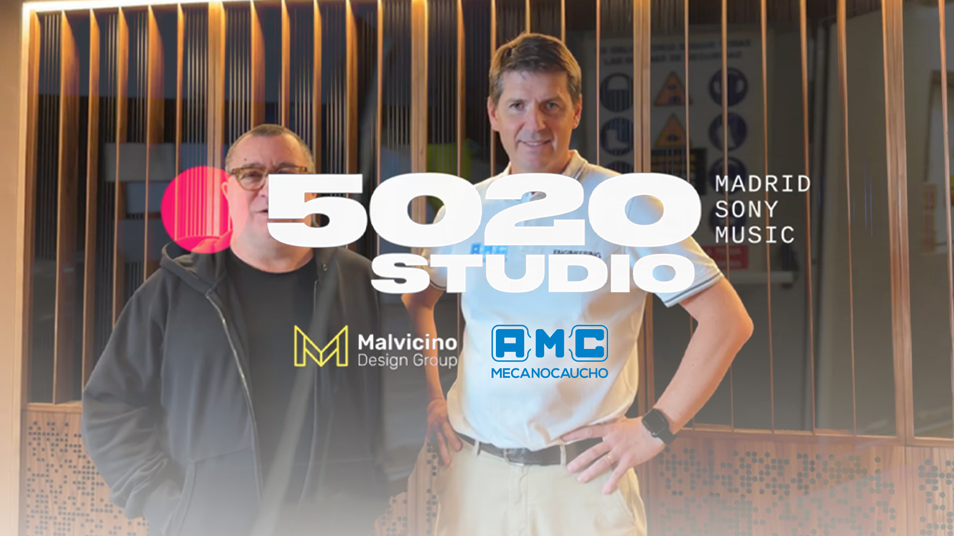 ACOUSTIC ISOLATION OF SONY 5020 STUDIOS MADRID IN COLLABORATION WITH MALVICINO DESIGN GROUP